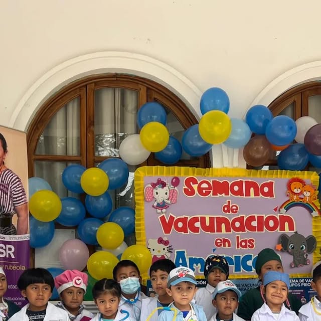 Let's Be Ready on Instagram: "Gracias por la invitación del puesto de Salud, Santo Domingo Xenacoj. Por la Inauguración de la semana de vacunación en las Américas."